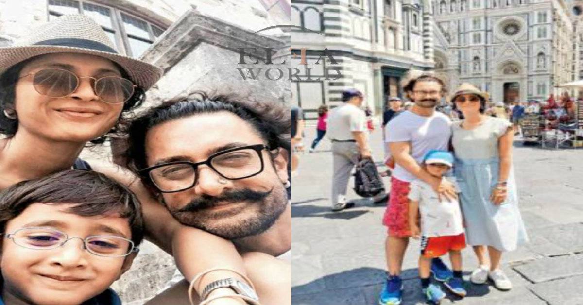 Aamir Khan Spends Time With Family On A Vacation In Italy!