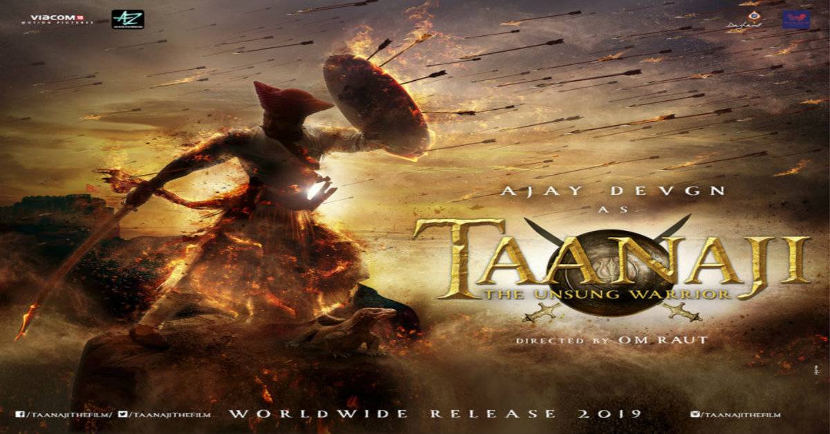 Ajay Devgn Launches Striking Poster Of Taanaji On Social media!
