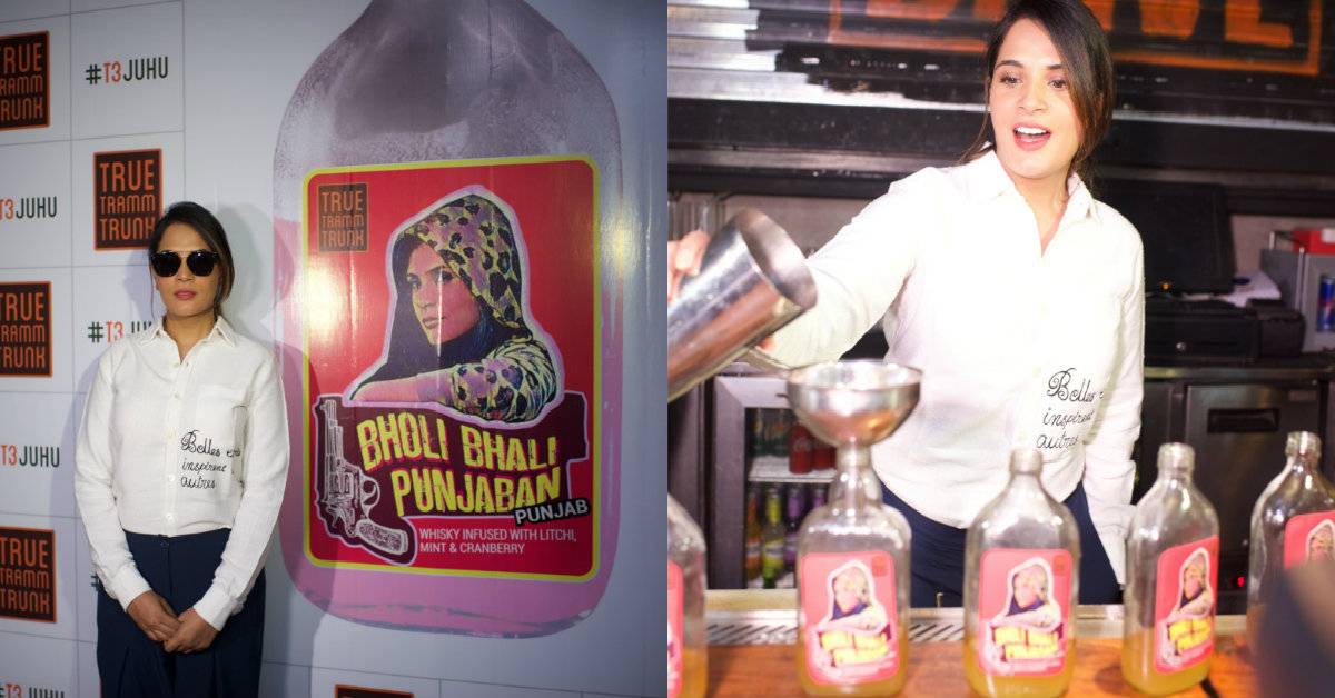  Richa Chadha Launches A Cocktail Named After Her Character From Fukrey Returns - Bholi Bhali Punjaban!
