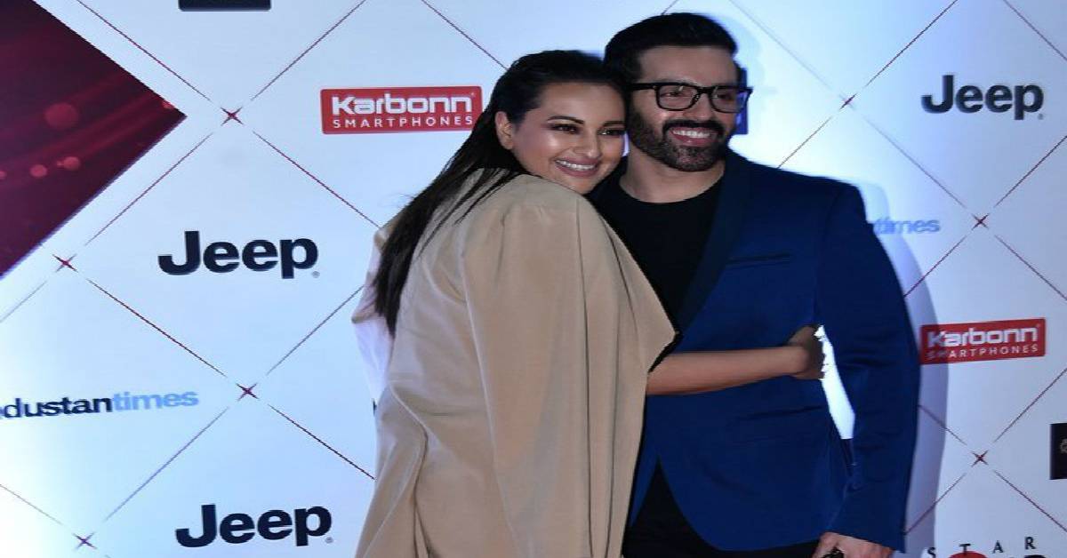 Sonakshi And Brother Luv Sinha's Cute Camaraderie At HT Style Awards! 
