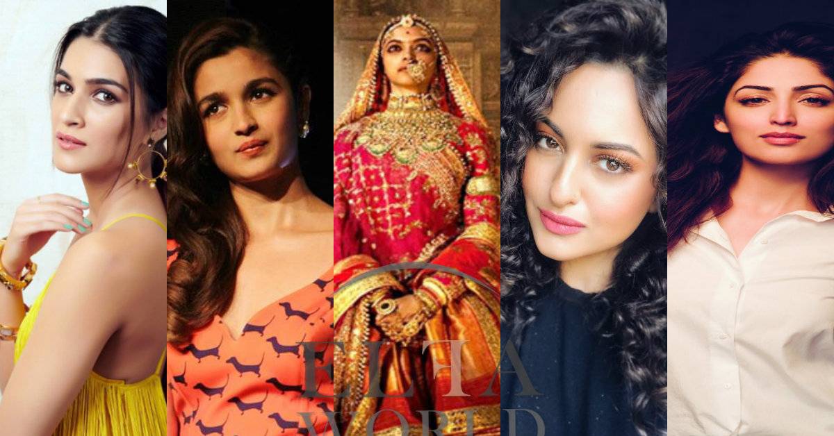 Bollywood Beauties Alia Bhatt, Sonakshi Sinha ,Kriti, Yami Gautam Review Padmaavat! 