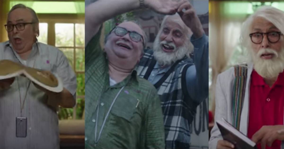 102 Not Out Teaser: Amitabh Bachchan And Rishi Kapoor Are Every-Bit Adorable As A Father - Son Duo! 
