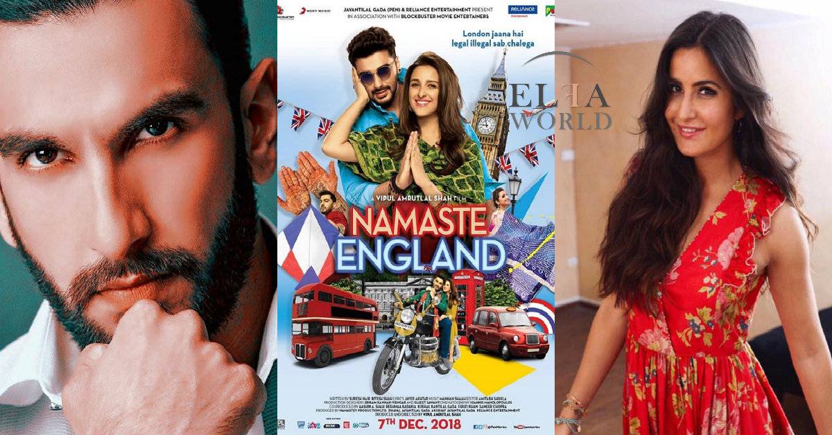 Katrina Kaif And Ranveer Singh Give A Thumbs Up To Arjun And Parineeti's  Namaste England!
