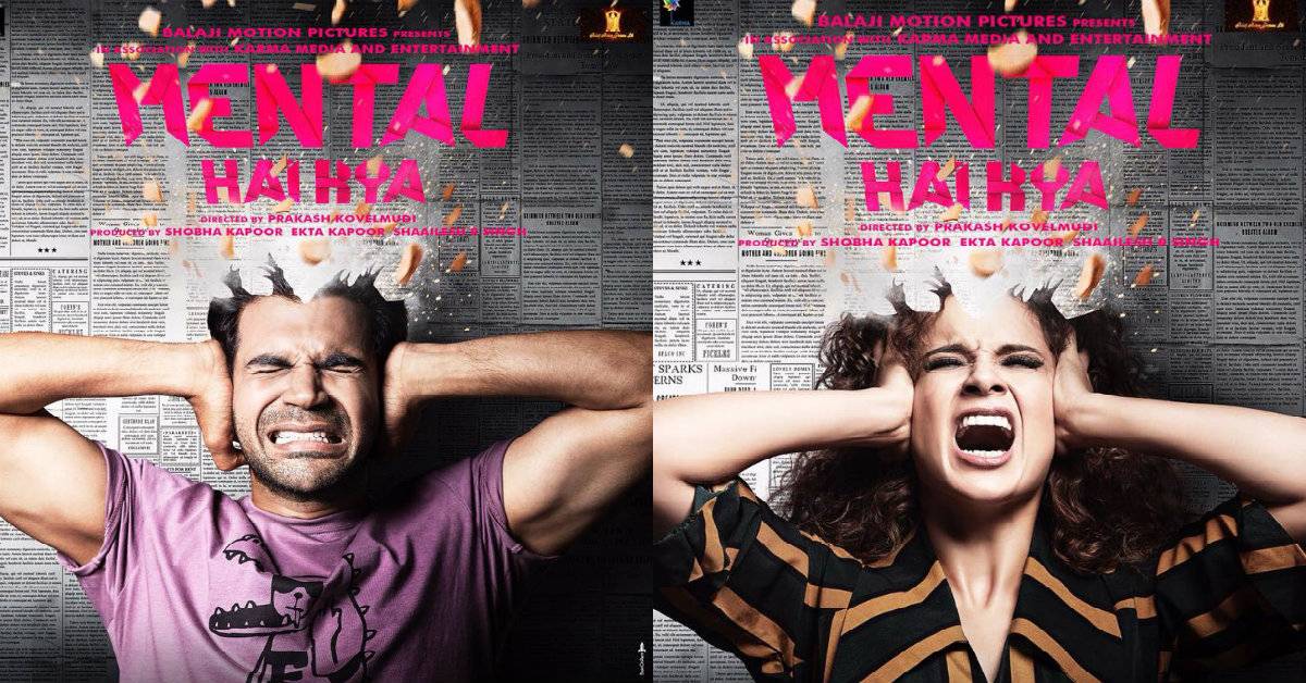 Mental Hai Kya New Posters: Get Ready For A Mental Explosion With Kangana Ranaut And Rajkummar Rao!
