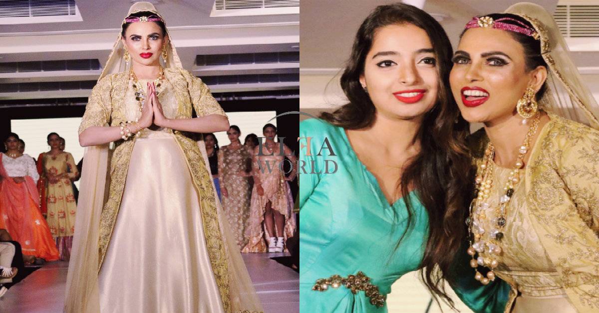 Myrra Walked As Showstopper For Designer Anusha Shaikh At Season 3 IFW Goa 2018! 