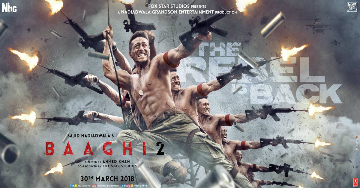 Tiger Shroff Starrer Baaghi 2 Maintains A Strong Hold On Tuesday!
