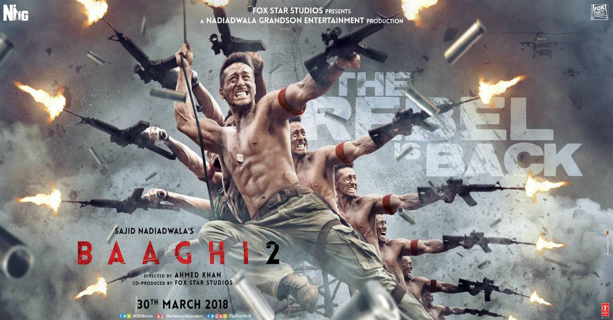 Tiger Shroff Starrer Baaghi 2 Maintains A Strong Hold On Tuesday!
