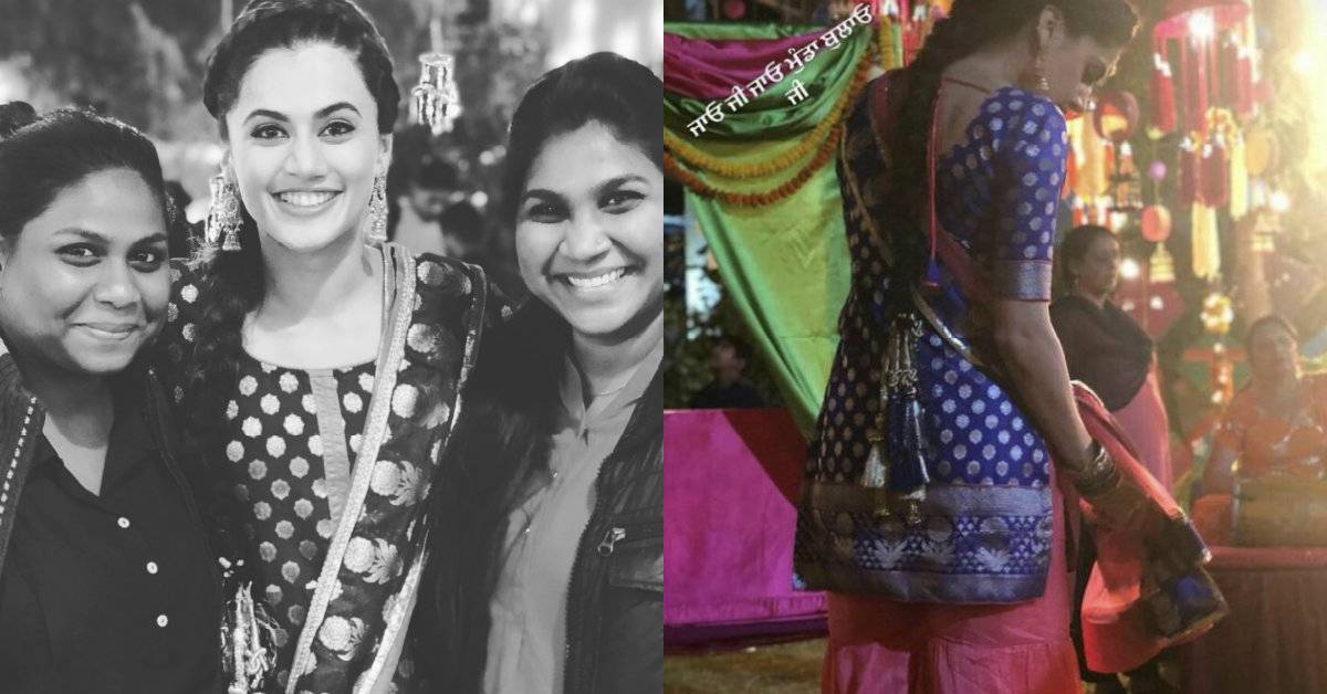 Taapsee Pannu Is All Smiles In Her Desi Avatar!
