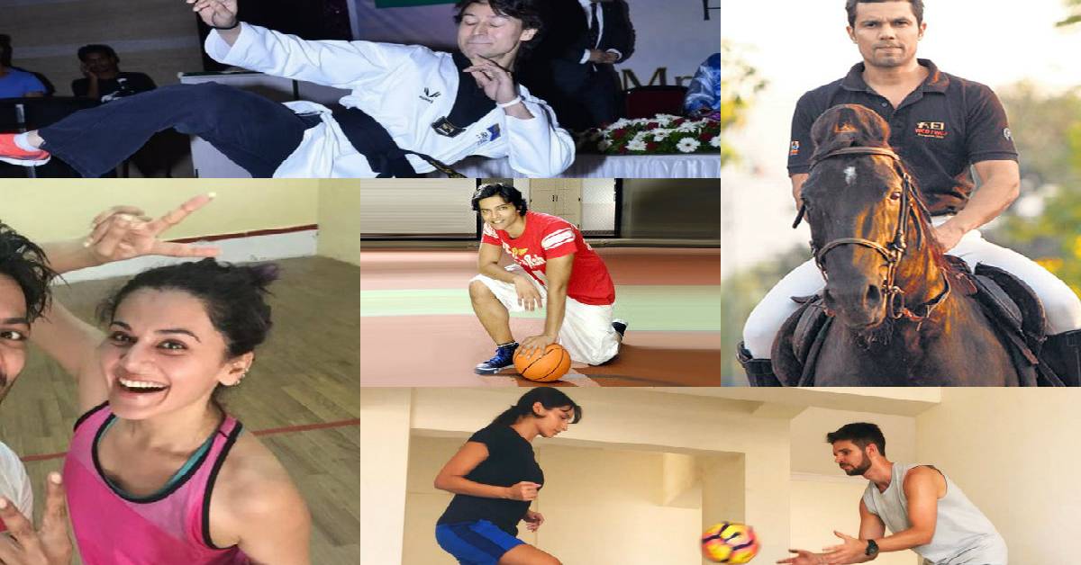 Bollywood Actor's Love For Sports!
