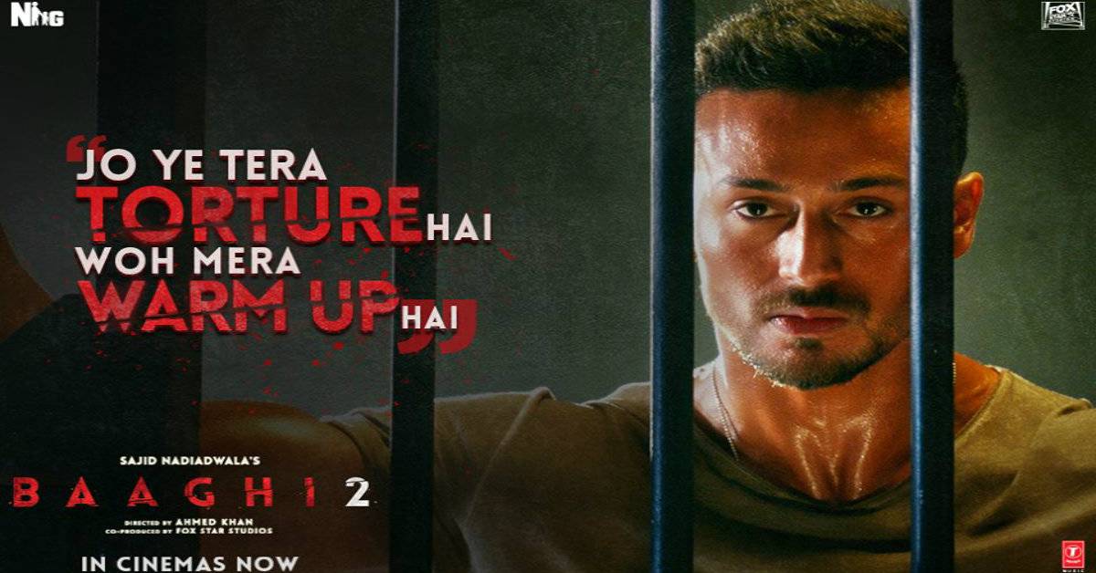 Tiger Shroff's Baaghi 2 Dialogue Becomes A Hit Amongst Youth!
