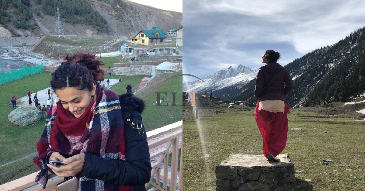 Taapsee Shares Picturesque Images From Her Manmarziyan's Kashmir Schedule!
