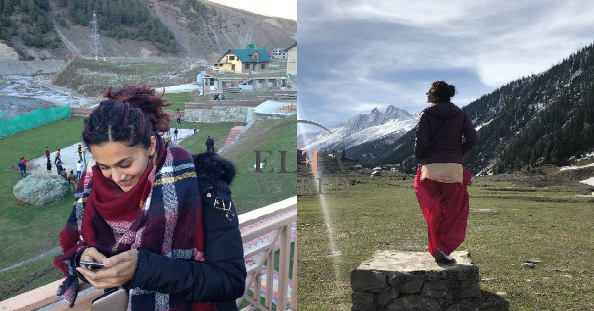 Taapsee Shares Picturesque Images From Her Manmarziyan's Kashmir Schedule!
