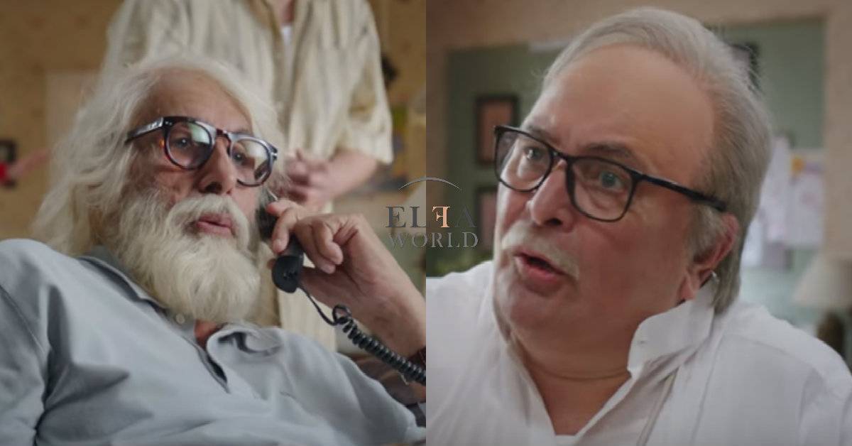 Amitabh Bachchan And Rishi Kapoor Go Down The Memory Lane While Shooting For 102 Not Out!