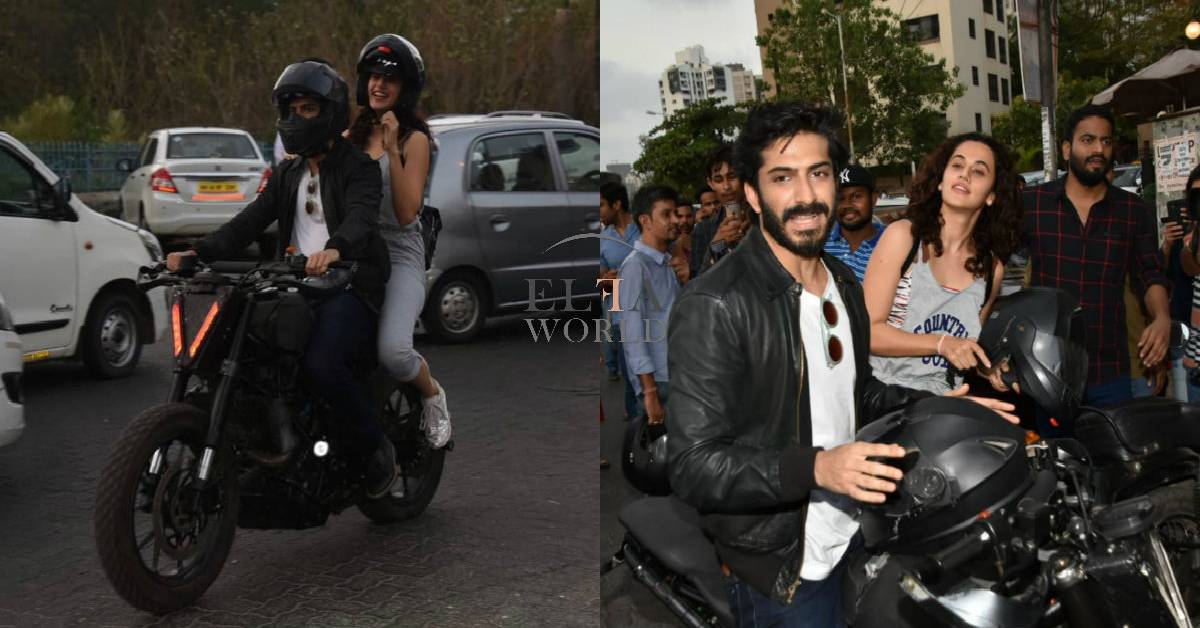 Bhavesh Joshi Superhero Takes Taapsee Pannu On A Bike Ride!
