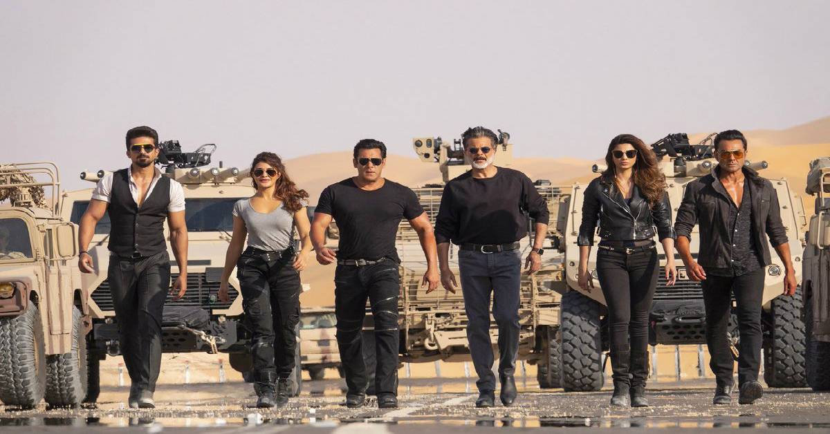 The Entire Cast Of Race 3 Shot Amidst High Military And Security In Abu Dhabi!
