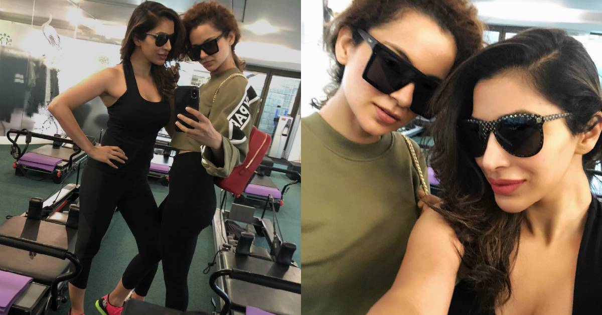 Kangana And Sophie Bump Into Each Other In London! 
