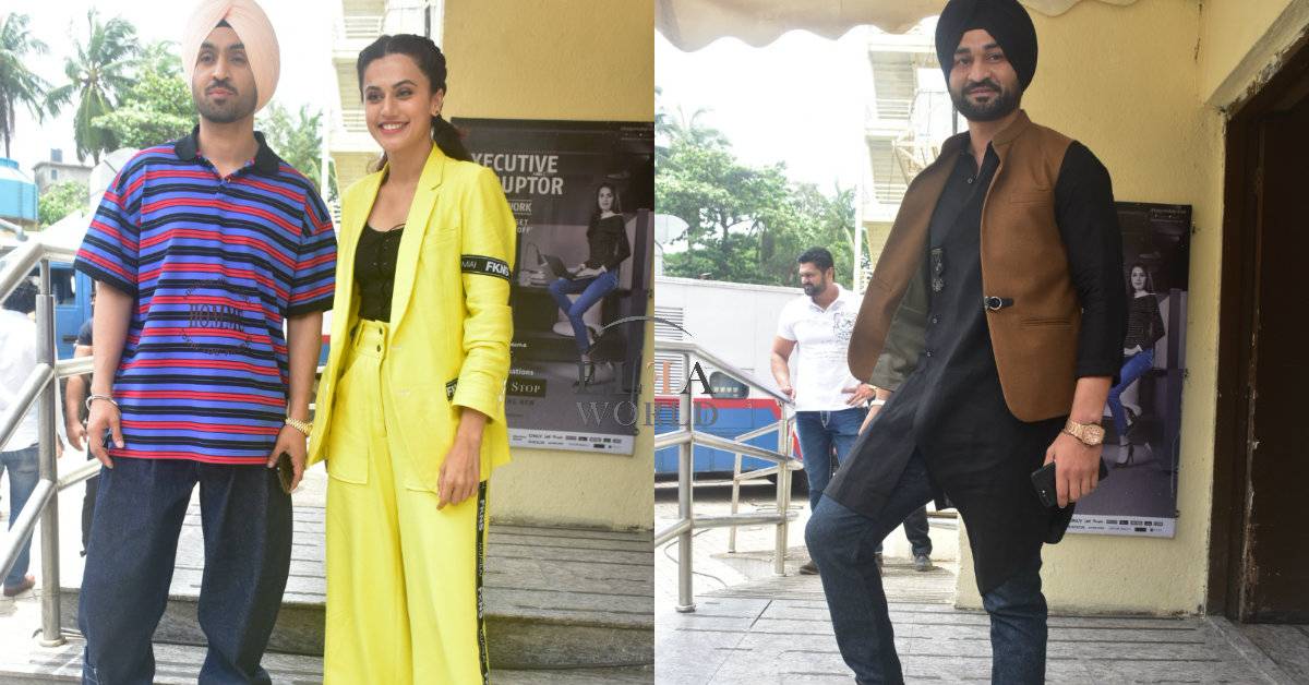 Diljit Dosanjh, Taapsee Pannu, Sandeep Singh And Others Grace The Soorma Trailer Launch Event!
