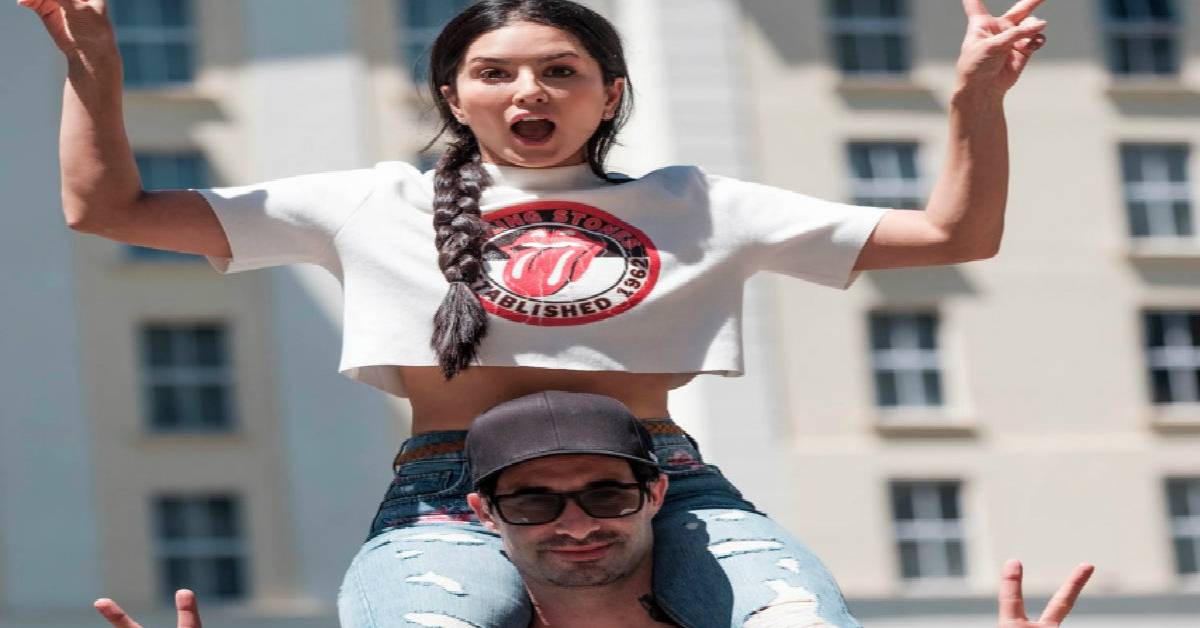 Sunny Leone Shares An Adorable Picture With Her Husband Daniel Weber!
