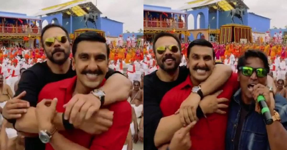 Hers's What Rohit Shetty And Ranveer Singh Shares Straight From The Sets Of Simmba!
