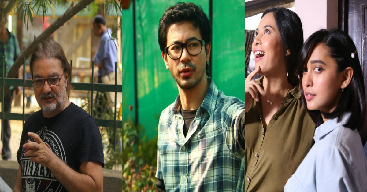 On Set Shoot Images From Delhi For The Movie Axone Starring Vinay Pathak And Sayani Gupta! 
