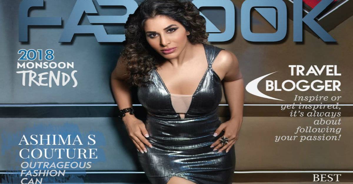 Pop Diva Sophie Choudry Rocks In A Metallic Gown For A Magazine Cover!