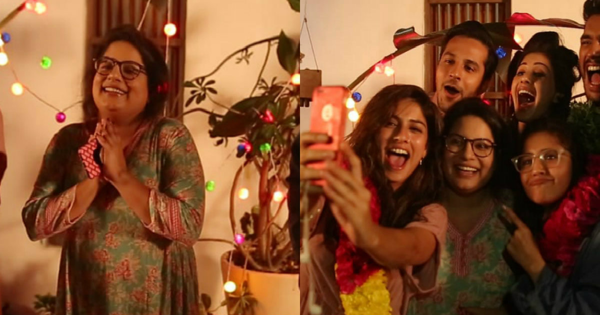 Video: Mallika Dua Brings In Her Birthday Today In Pondicherry On The Sets Of Trip 2!
