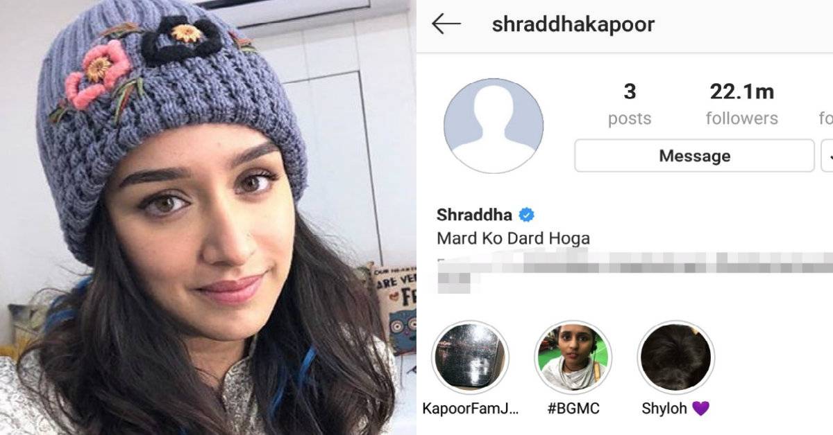 Where Have Shraddha Kapoor's Instagram Posts Disappeared ?
