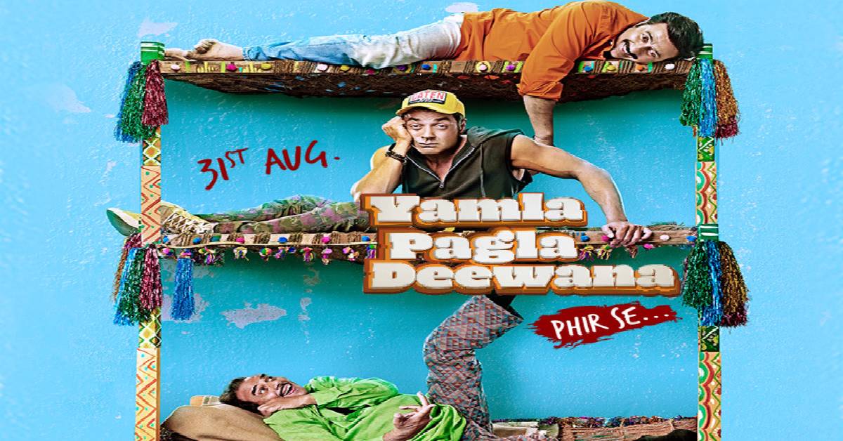 Sunny Deol Unveils The New Poster Of His Upcoming Film, Yamla Pagla Deewana Phir Se!
