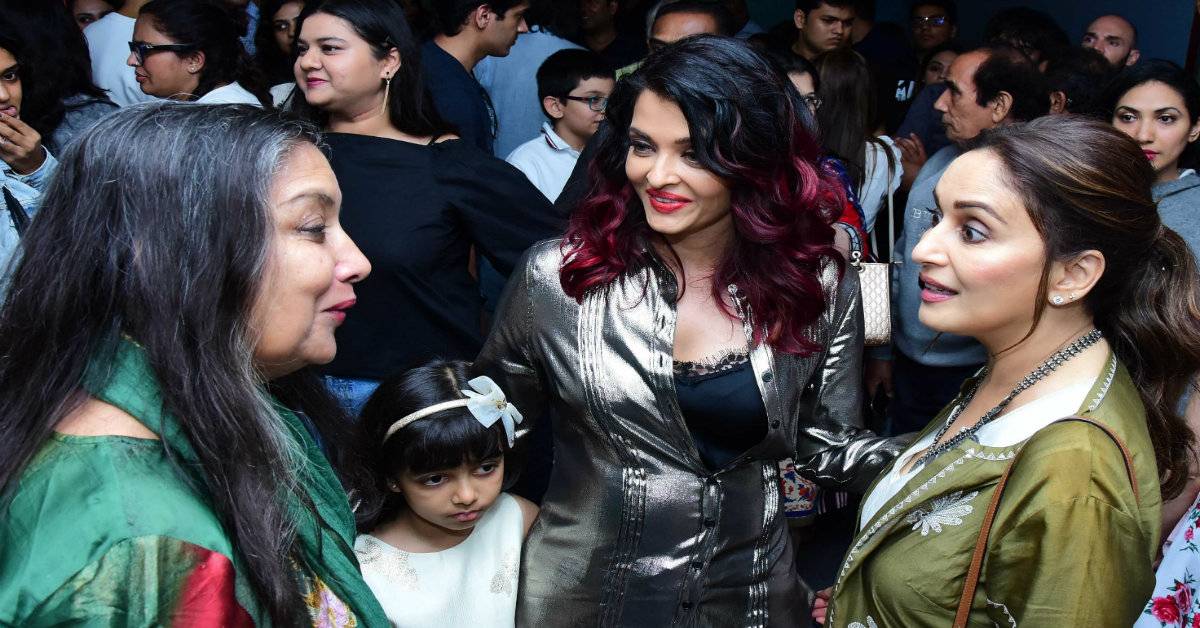 Madhuri Dixit, Boney Kapoor And Shabana Azmi Amongst Others Attended The Special Screening Of Fanney Khan!
