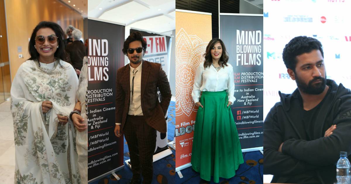 Rani Mukerji, Rajkumar Hirani, Freida Pinto, Richa Chadha, Ali Fazal, Vicky Kaushal Kick Off The Indian Film Festival Of Melbourne! 