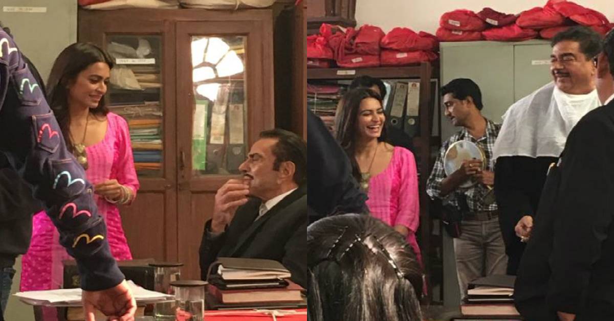 Kriti Kharbanda Lives Her Dream Of Working With Dharmendra & Shatrughan Sinha In Yamla Pagla Deewana Phir Se!

