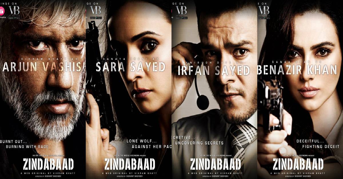 Vikram Bhatt Launches The Posters Of His Web Series Zindabad!
