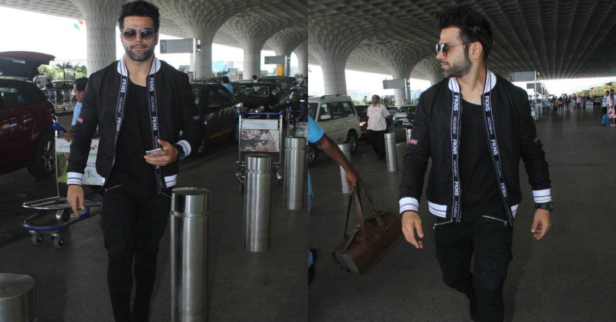 Rithvik Dhanjani Goes All Black For His Recent Airport Look!