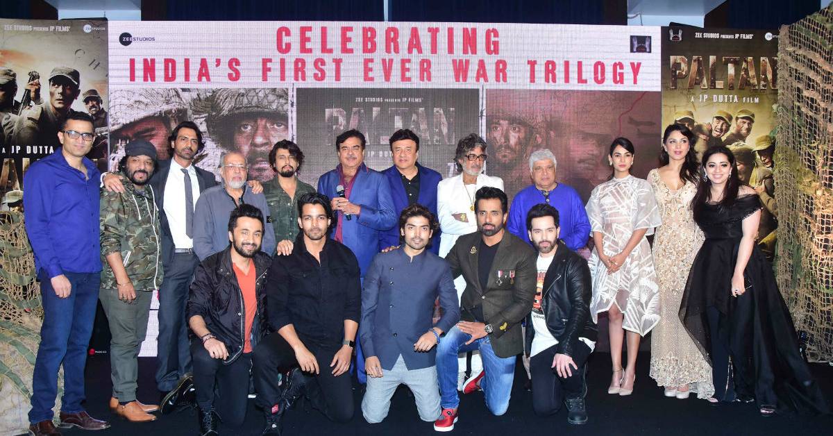 JP Dutta, Javed Akhtar, Anu Malik, Sonu Nigam Along With Team Paltan Celebrates India's First War Trilogy! 
