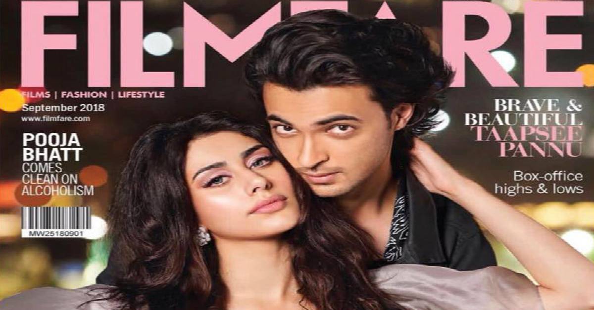 Loveratri Stars Aayush Sharma And Warina Hussain Spill Magic On Their First Magazine Cover!
