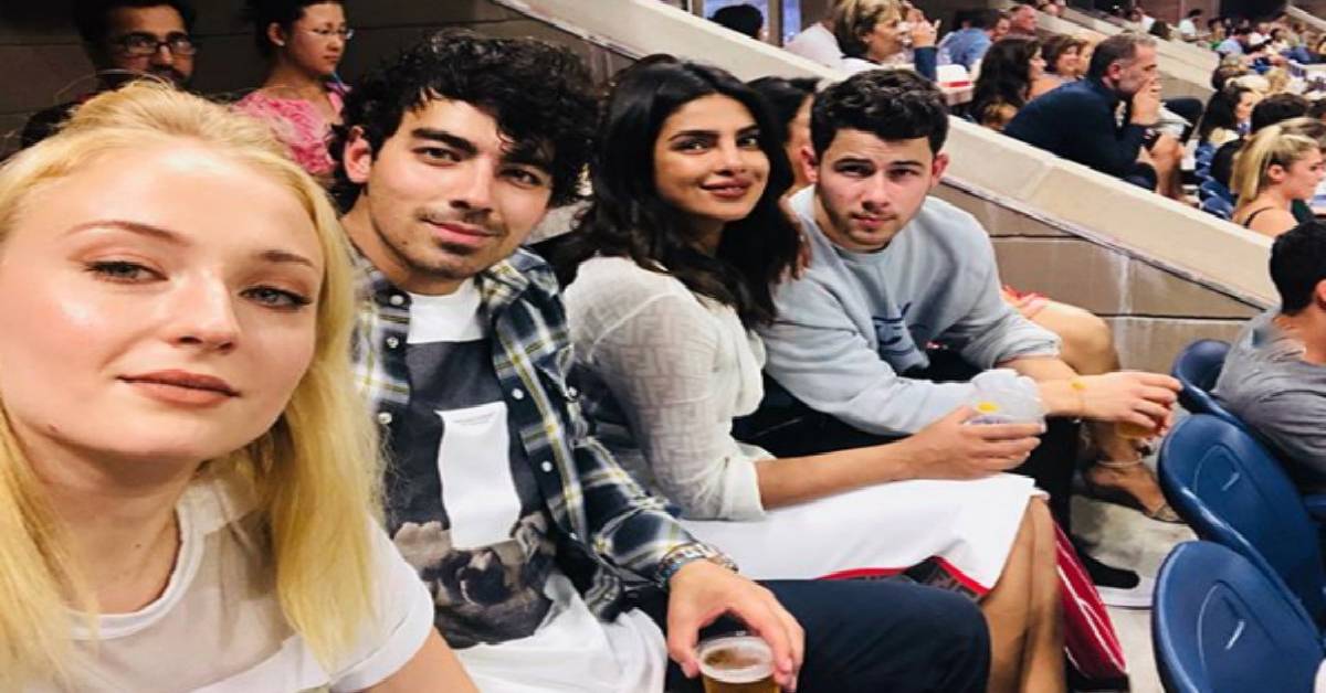 Priyanka Chopra And Nick’s Double Date With Joe And Sophie At The US Open!
