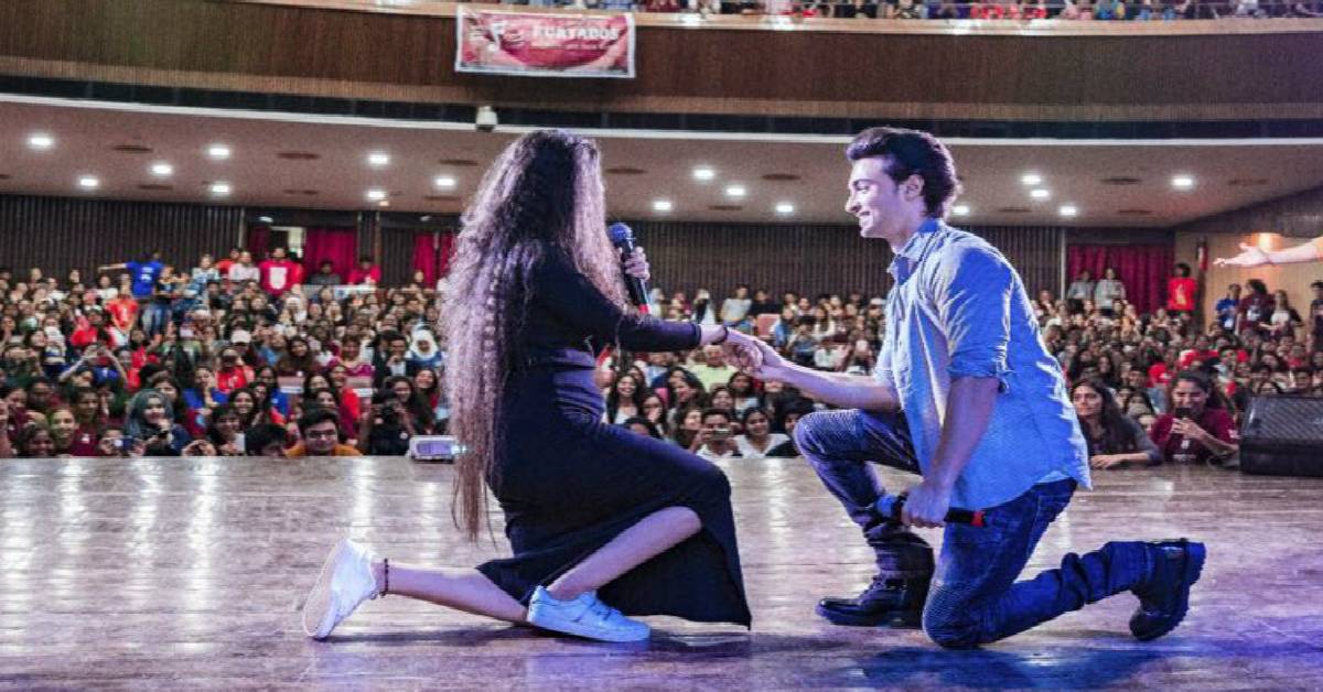 When A Die-Hard Fan Proposed To Aayush Sharma!
