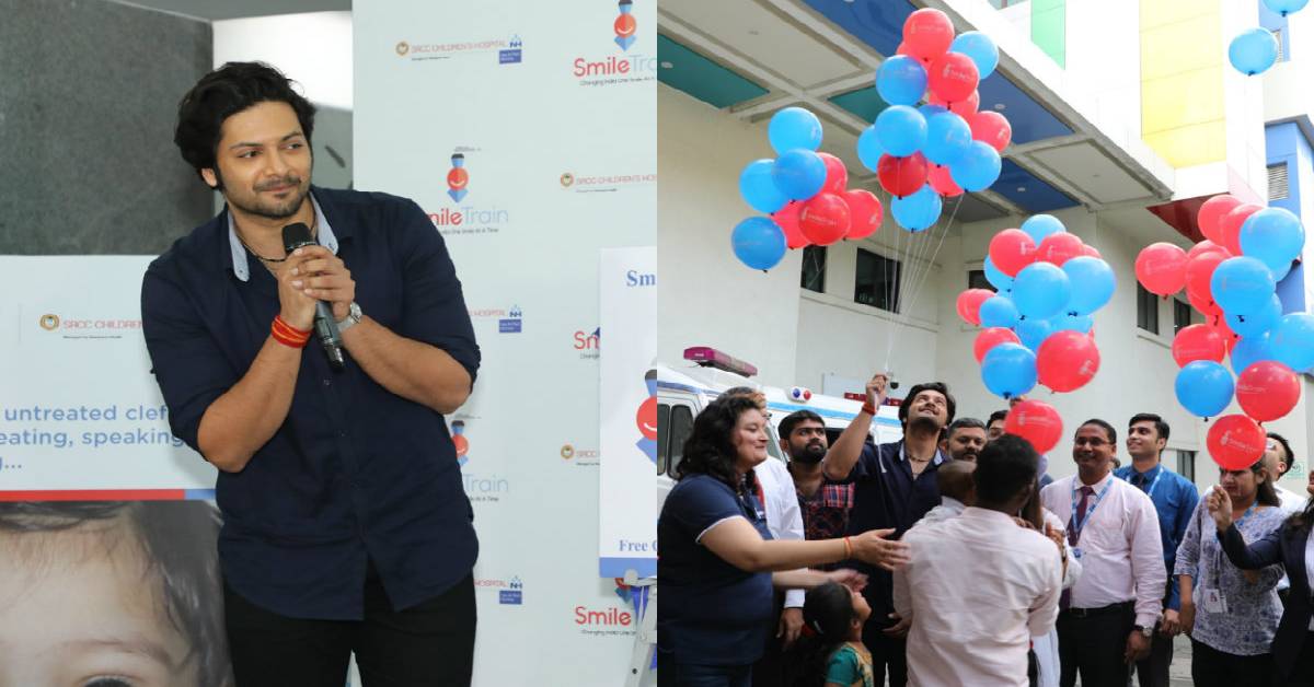 Ali Fazal Launches Dedicated Ward For Cleft Treatment!