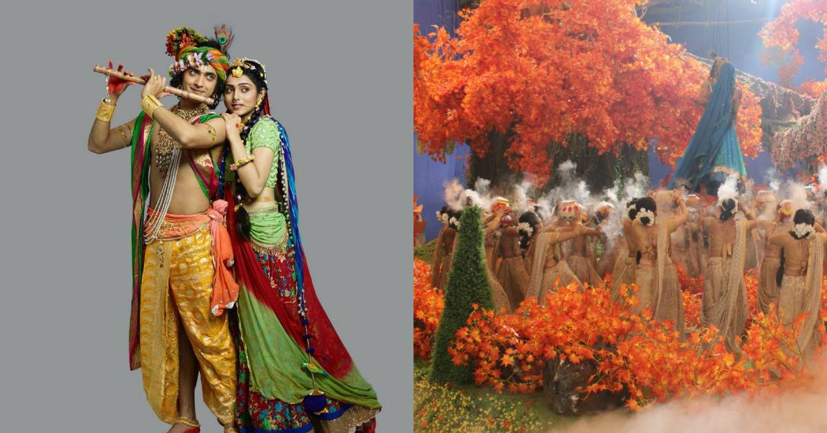 RadhaKrishn Sets Created Only Indoors For Perfection!
