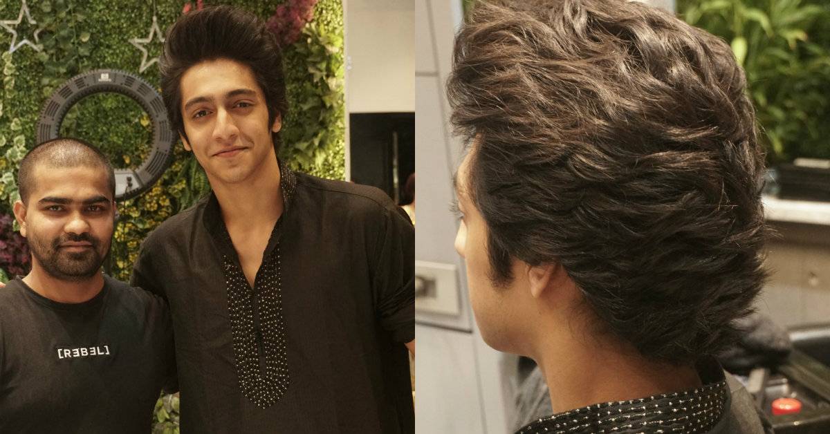 Ahaan Pandey Totally Rocks The Brush-Up Hairstyle!
