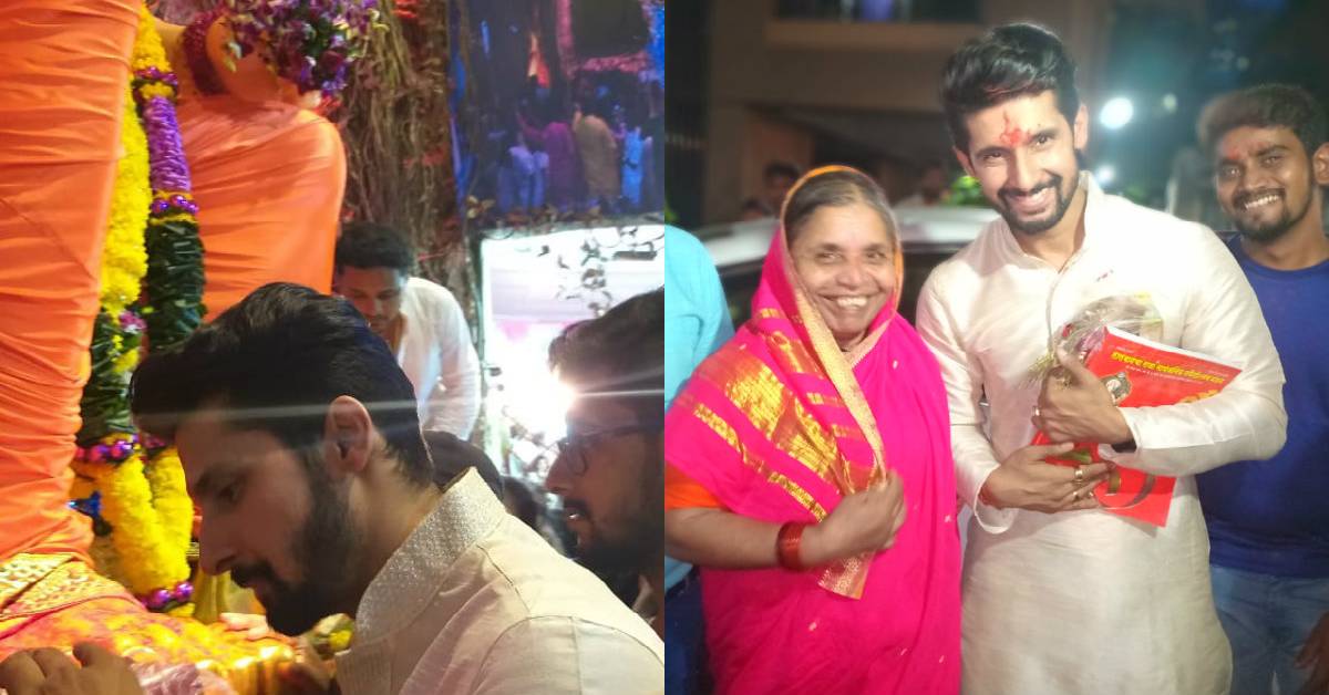 Ravi Dubey Visited Lalbaugcha Raja For The First Time In 18 Years Of His Successful Career!