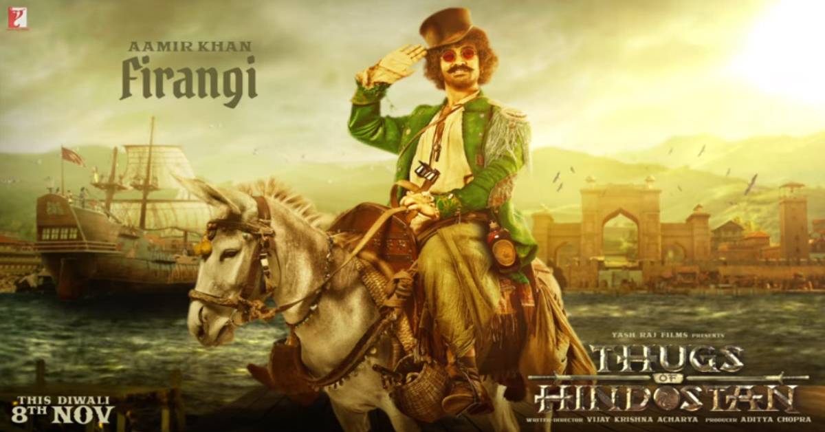Aamir Khan Looks Unrecognizable And At His Intriguing Best In His Look From Thugs Of Hindustan!

