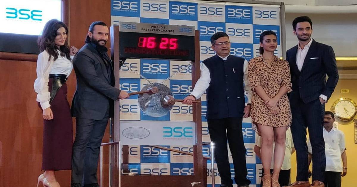 Saif Ali Khan Starrer Baazaar Trailer Unveiled At Bombay Stock Exchange!
