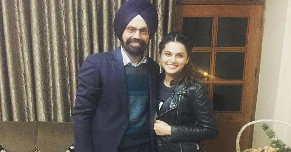 Taapsee Headed Home To Surprise Dad For His Retirement Between A Packed Schedule!
