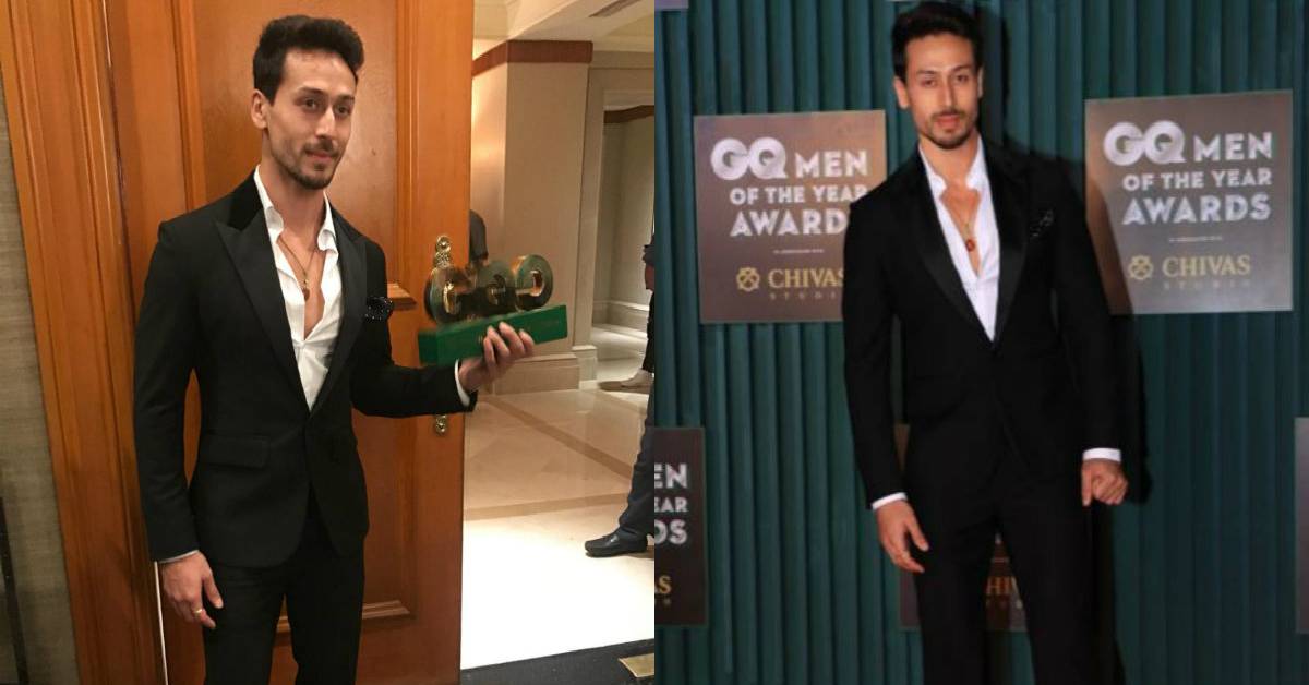 Tiger Shroff Wins Big At GQ Men Of The Year Awards As 'Entertainer Of The Year' For Baaghi 2!

