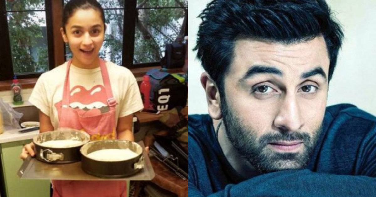 When Alia Bhatt Made Boyfriend Ranbir Kapoor's Birthday Extra Special By Baking Him A Cake!
