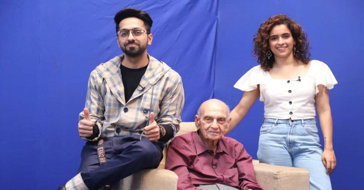 Ayushmann Khurrana & Sanya Malhotra Meet Renowned Sexpert Dr. Mahendra Watsa!
