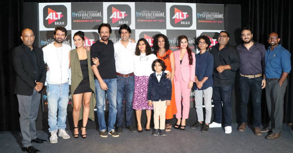 ALTBalaji Launches The Trailer Of It’s Much Awaited Show The Great Indian Dysfunctional Family!