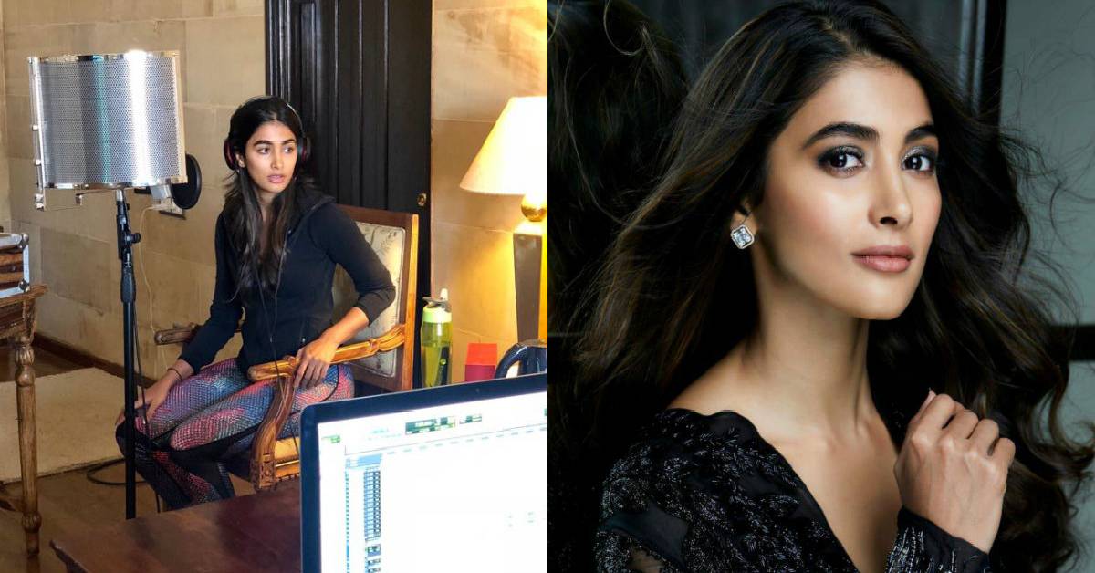 Make-Shift Dubbing Studio For Pooja Hegde On The Sets Of Housefull 4 In Jaisalmer!
