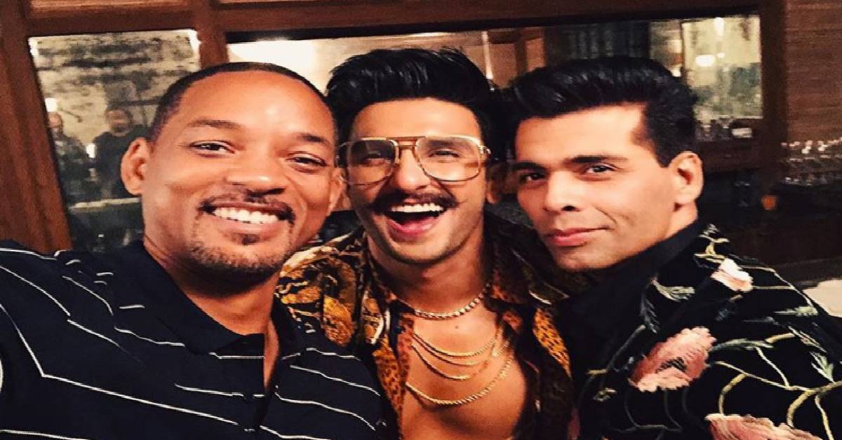 Will Smith's Fun Banter With Ranveer Singh And KJo Is Surely A Visual Delight!
